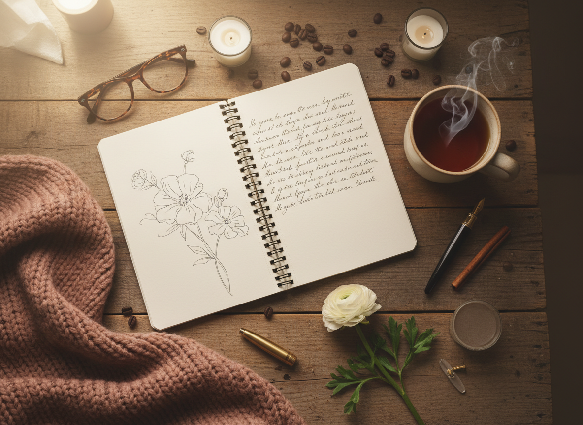 The Cozy Letters logo graphic
