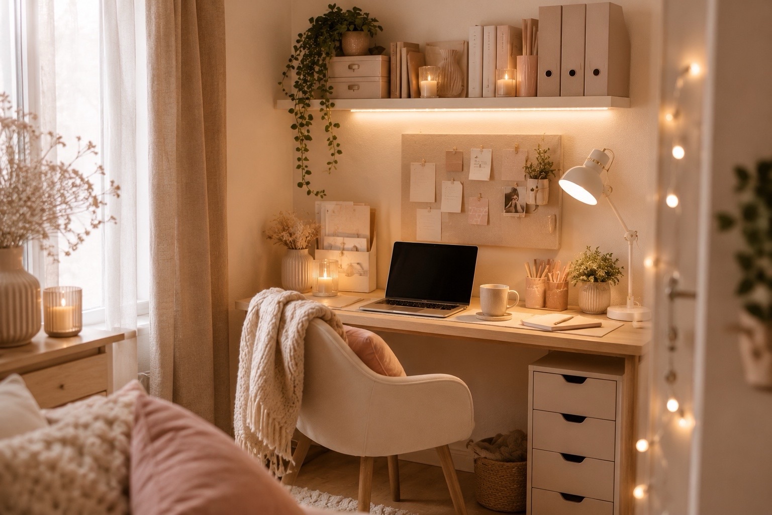 Wie du aus einer winzigen Ecke dein Traum-Homeoffice machst!